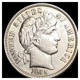 1915 Silver Barber Dime CLOSELY UNCIRCULATED