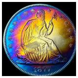 1877-S Toned Seated Liberty Half Dollar  CLOSELY