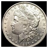 1897 Silver Morgan Dollar CLOSELY  UNCIRCULATED