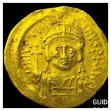 Byzantine Justinian I 527-565 Gold Solidus