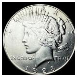 1928-S Silver Peace Dollar UNCIRCULATED