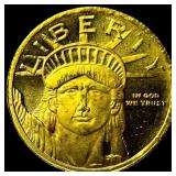 1/10 oz .9999 Pure Gold Round from Money Metals Ex