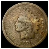 1870 Indian Head Cent NICELY CIRCULATED
