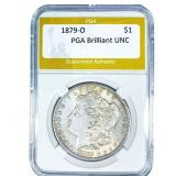 1879-O Morgan Silver Dollar PGA Brilliant UNC