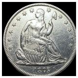 1875 Seated Liberty Half Dollar CLOSELY  UNCIRCUL