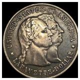 1900 Silver Lafayette Dollar NEARLY  UNCIRCULATED