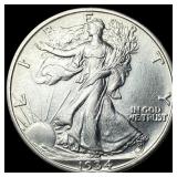 1934-S Silver Walking Liberty Half Dollar  CHOICE