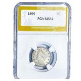 1899 Liberty Victory Nickel PGA MS64