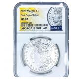 2023 Morgan Silver Dollar NGC MS70