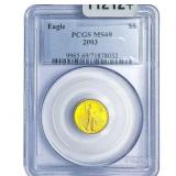 2003 1/10oz Gold Eagle $5 PCGS MS69