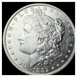 1882-O Silver Morgan Dollar CHOICE AU