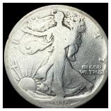 1916-S Silver Walking Liberty Half Dollar  NICELY