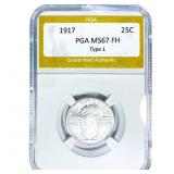 1917 Standing Liberty Quarter PGA MS67 FH