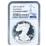 2022-W Silver Eagle NGC PF70 Ultra Cameo