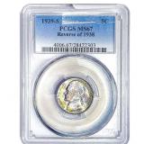 1939-S REV 38 Jefferson Nickel PCGS MS67