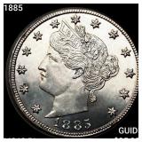 1885 Liberty Victory Nickel CHOICE BU PL