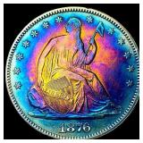 1876 Seated Liberty Half Dollar UNCIRCULATED