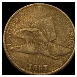 1857 Flying Eagle Cent NICELY CIRCULATED