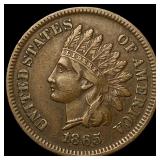1865 Indian Head Cent NEARLY UNCIRCULATED