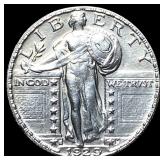 1929-S Standing Liberty Silver Quarter GEM BU