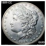 1889-CC Morgan Silver Dollar CLOSELY UNCIRCULATED