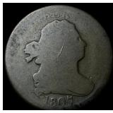 1807 Draped Bust Half Cent NICELY CIRCULATED