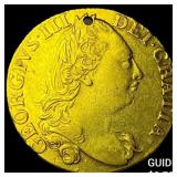 1785 United Kingdom Gold Sovereign Holed