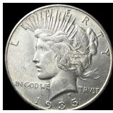 1935-S Silver Peace Dollar UNCIRCULATED