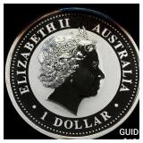 2002 Austrailia 1oz Silver Dollar