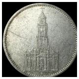1935A Germany Silver 5 Reichsmark