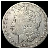 1879-S Rev 78 Silver Morgan Dollar NEARLY  UNCIRC