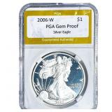 2006-W Silver Eagle PGA Gem Proof