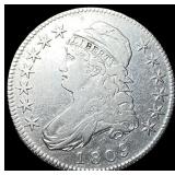 1809 Capped Bust Half Dollar LIGHTLY CIRCULATED