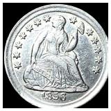 1856 Seated Liberty Half Dime UNCIRCULATED