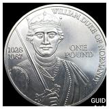 2002 Guernsey Silver Pound