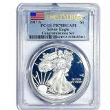 2017-S Silver Eagle PCGS PR70 DCAM