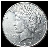 1923-S Silver Peace Dollar CLOSELY  UNCIRCULATED