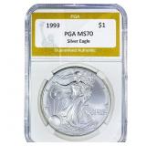 1999 Silver Eagle PGA MS70