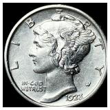 1923-S Silver Mercury Dime UNCIRCULATED