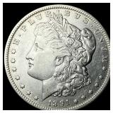 1891-O Silver Morgan Dollar CLOSELY  UNCIRCULATED