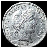1901-S Silver Barber Dime HIGH GRADE