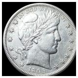 1895-O Silver Barber Half Dollar CHOICE AU