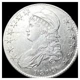 1819 Capped Bust Half Dollar NEARLY  UNCIRCULATED