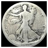 1916-S Walking Liberty Half Dollar NICELY  CIRCUL