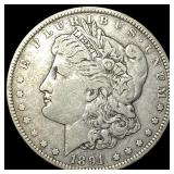 1891-O Silver Morgan Dollar NEARLY  UNCIRCULATED