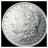 1891-O Silver Morgan Dollar NEARLY  UNCIRCULATED