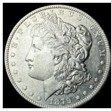 1879-S Silver Morgan Dollar CLOSELY UNCIRCULATED