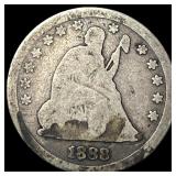 1888-S Seated Liberty Dime NICELY CIRCULATED
