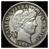 1909-O Silver Barber Dime UNCIRCULATED