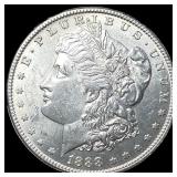 1888-S Morgan Silver Dollar GEM BU